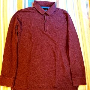 Massimo Dutti Long Sleeved Polo